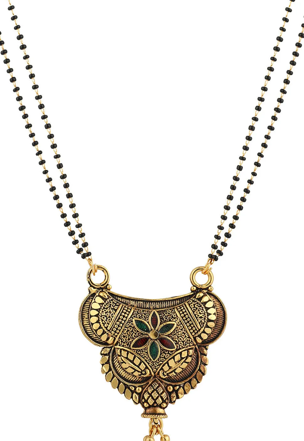 Meenakari Oxidised Mangalsutra