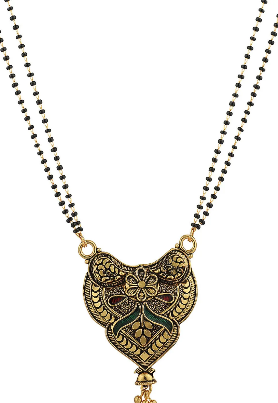 Meenakari Oxidised Mangalsutra