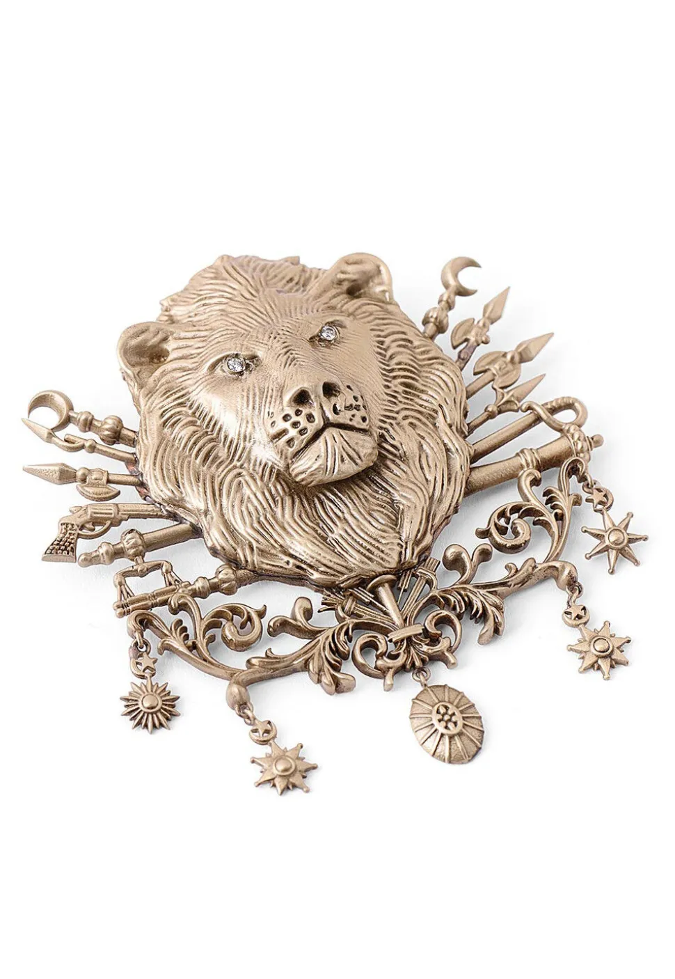 Ottoman Metallic Brooch