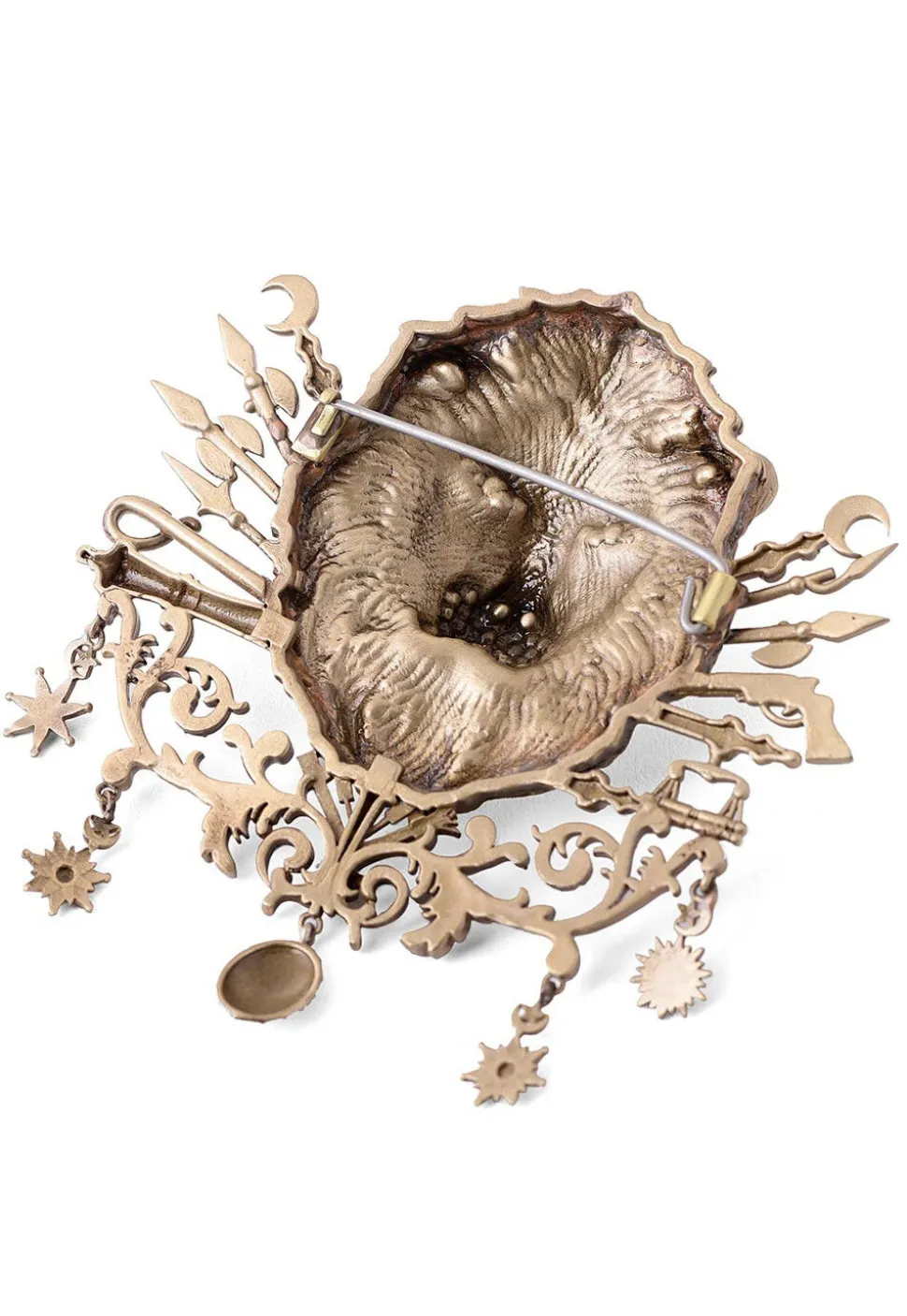 Ottoman Metallic Brooch