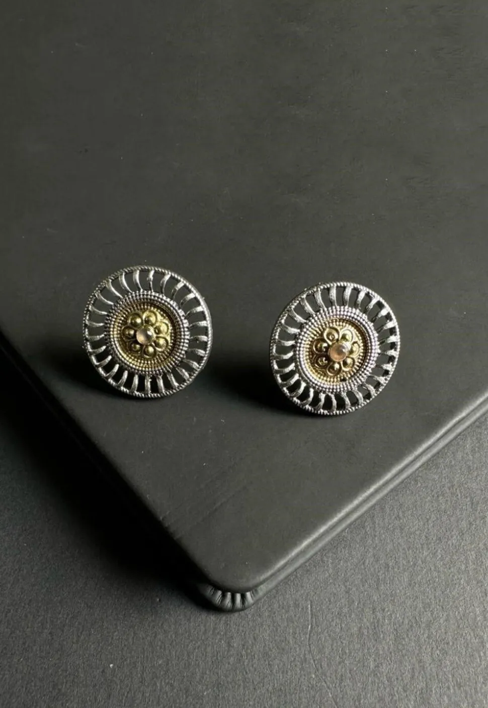 Oxidised Earrings