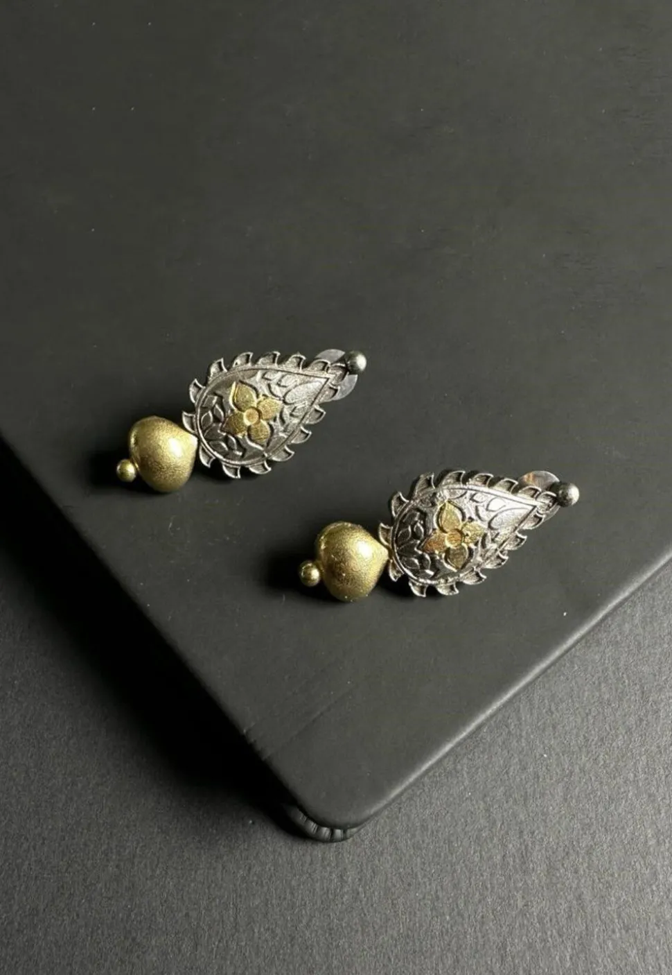 Oxidised Earrings