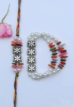 Pearl Bhaiya and Bhabhi Rakhi Pair