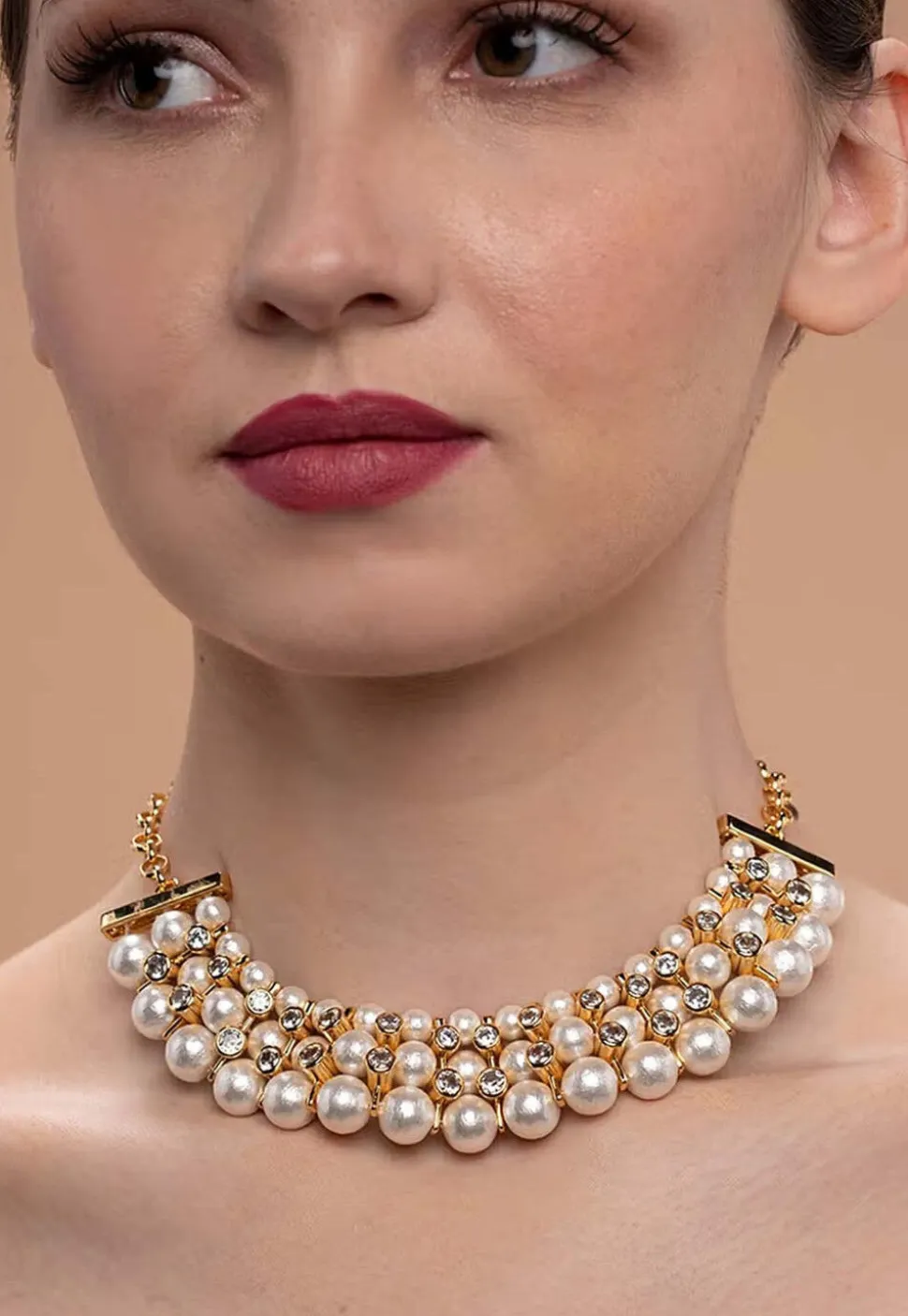 Pearl Choker Necklace