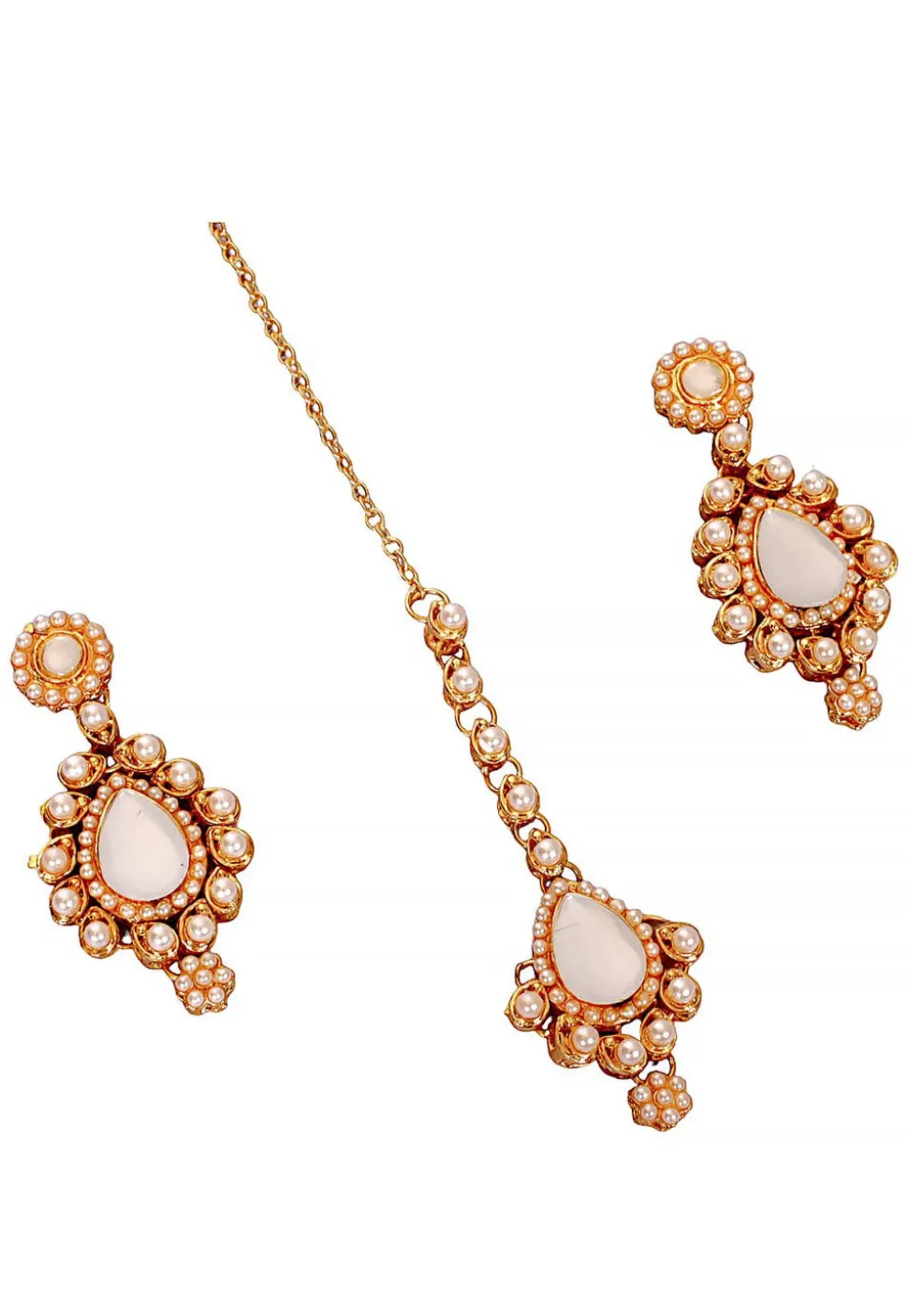 Pearl Choker Necklace Set