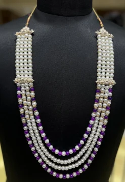 Pearl Layered Kanthimala