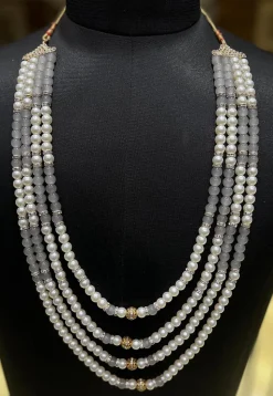Pearl Layered Kanthimala