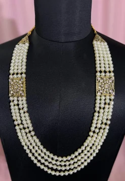 Pearl Layered Kanthimala