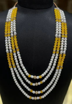Pearl Layered Kanthimala