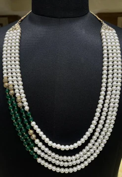 Pearl Layered Kanthimala
