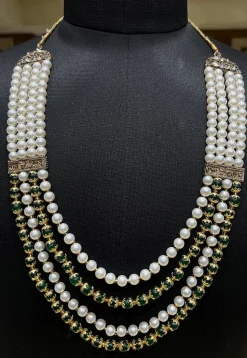 Pearl Layered Kanthimala