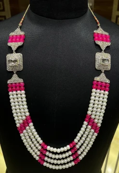 Pearl Layered Kanthimala