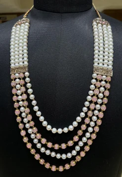 Pearl Layered Kanthimala