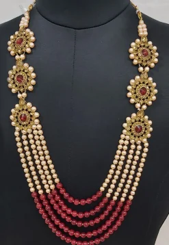 Pearl Layered Kanthimala