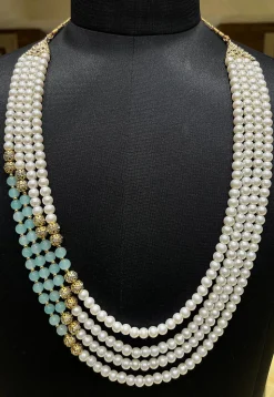 Pearl Layered Kanthimala