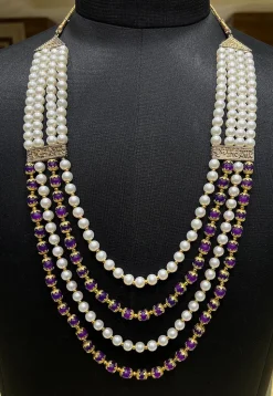Pearl Layered Kanthimala