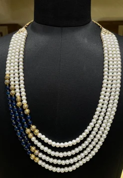 Pearl Layered Kanthimala