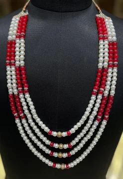 Pearl Layered Kanthimala
