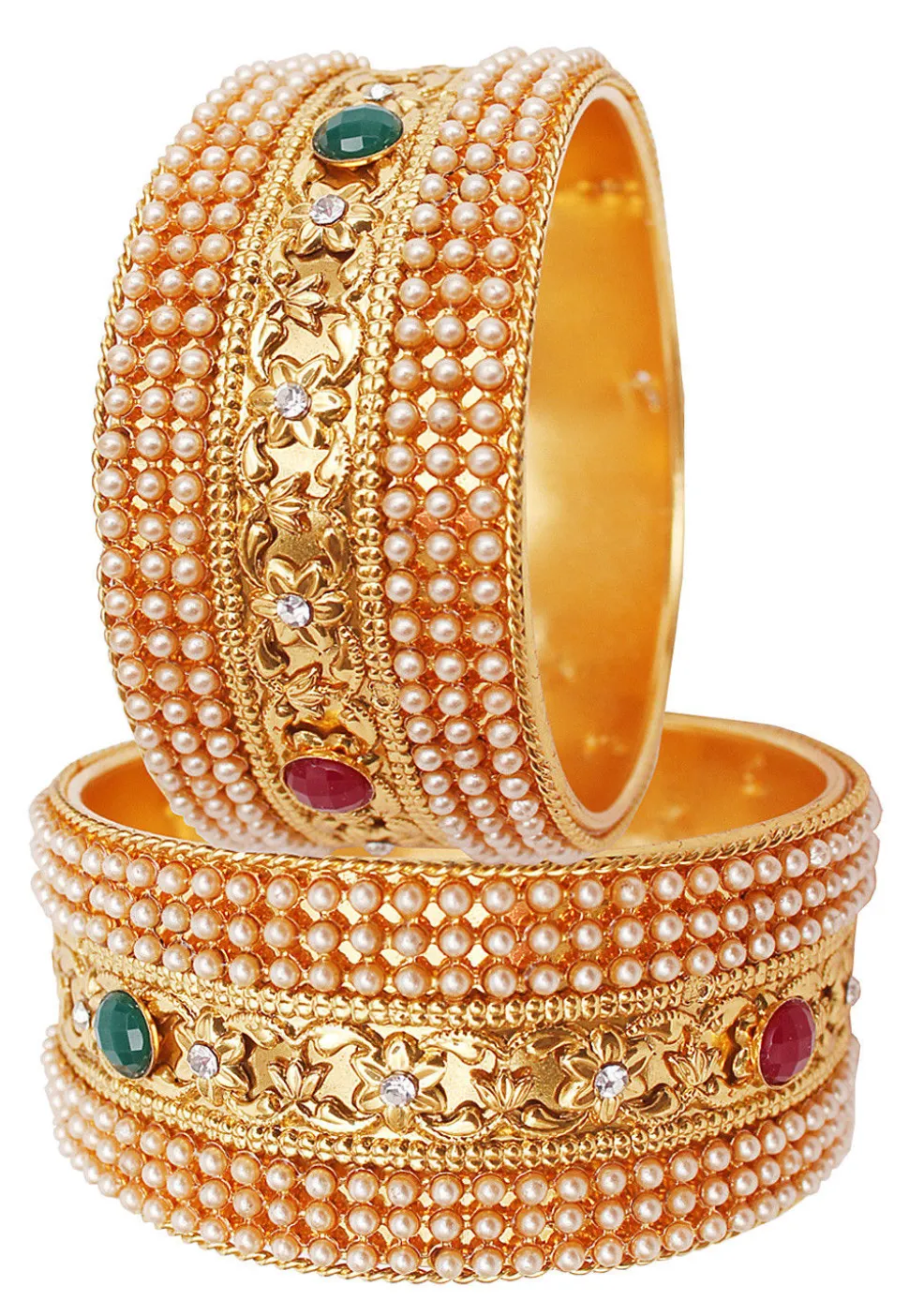 Pearl Pair of Bangles