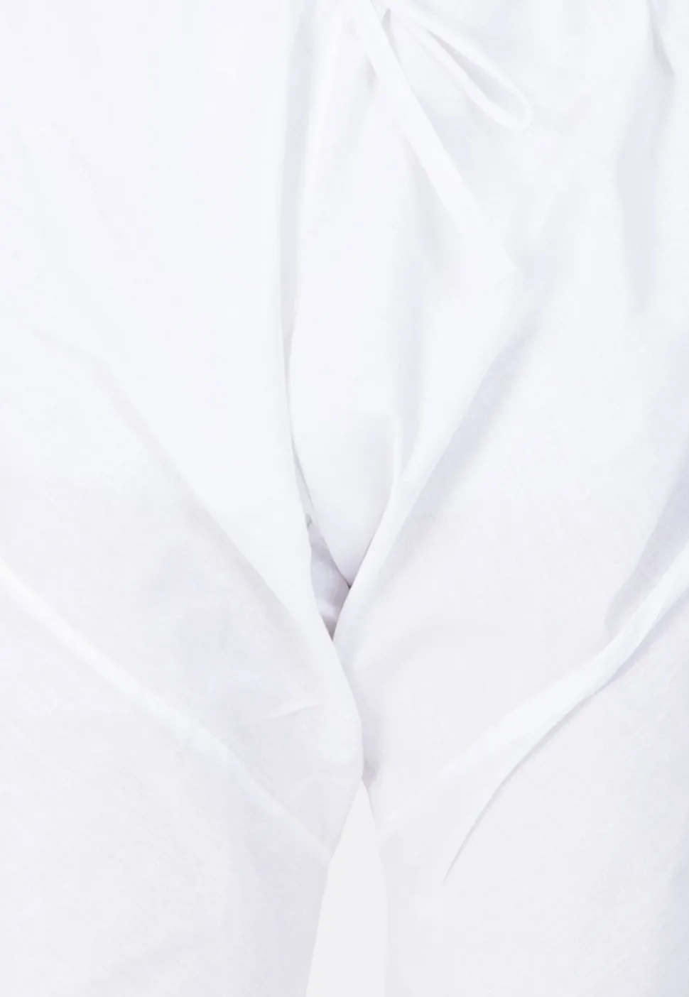 Plain Cotton Churidar in White