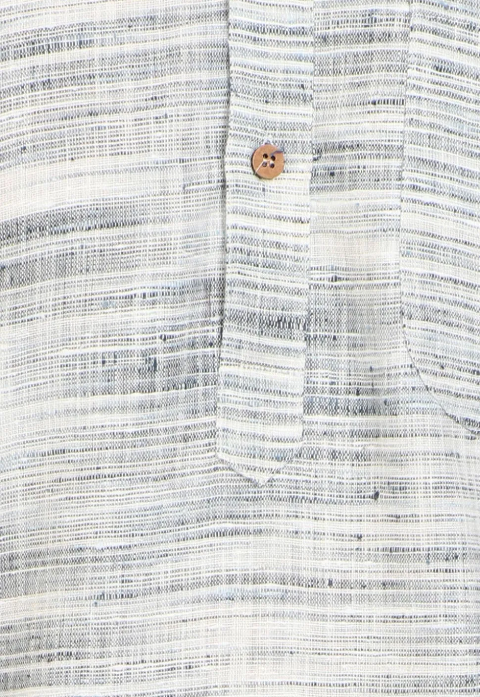 Plain Handloom South Cotton Slub Kurta in Grey and Off White