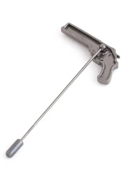Power Gun Metallic Lapel Pin