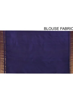 Pure Gadwal Silk Handloom Saree in Green