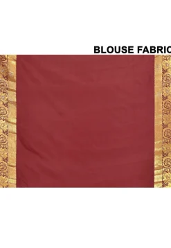 Pure Kanchipuram Silk Embellished Saree in Pink