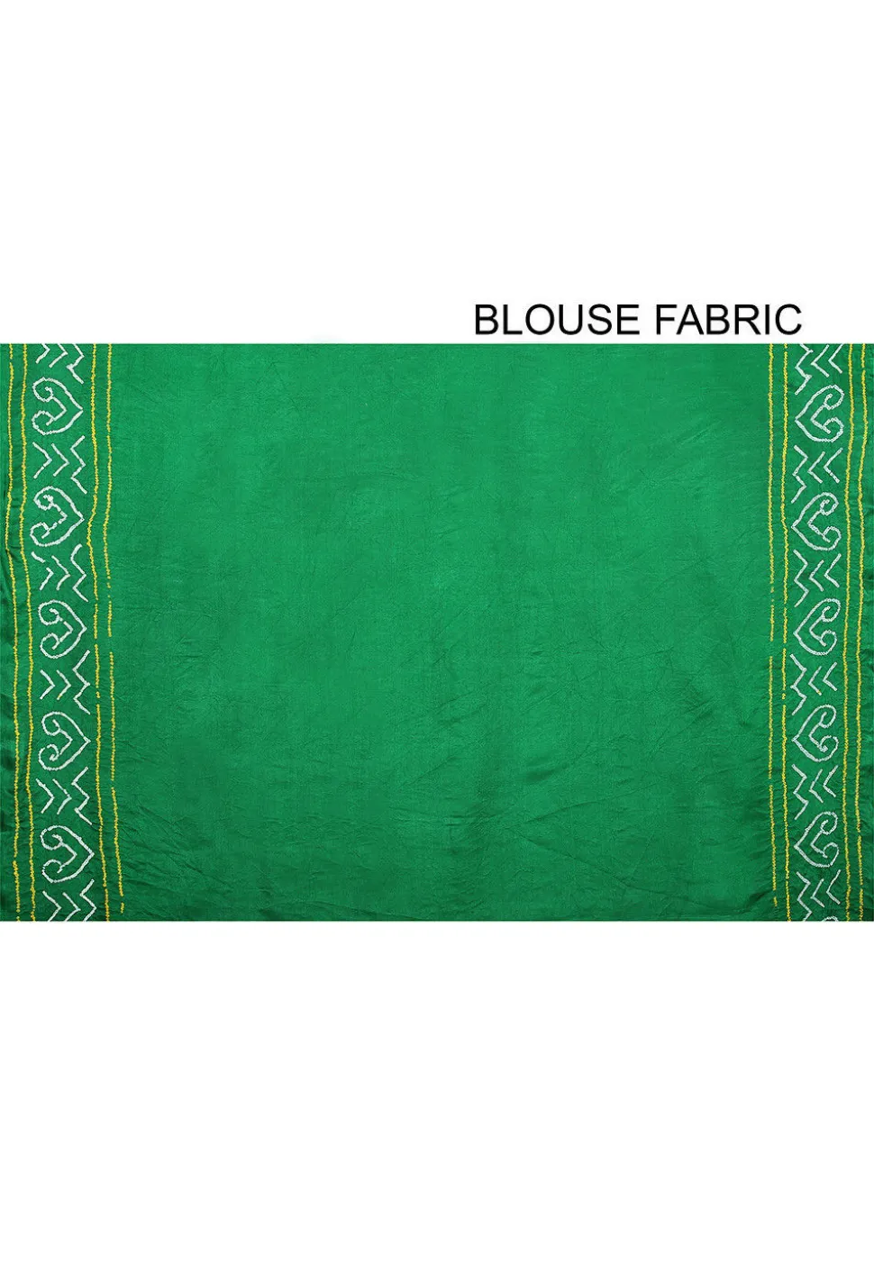 Pure Satin Silk Gharchola Saree in Green