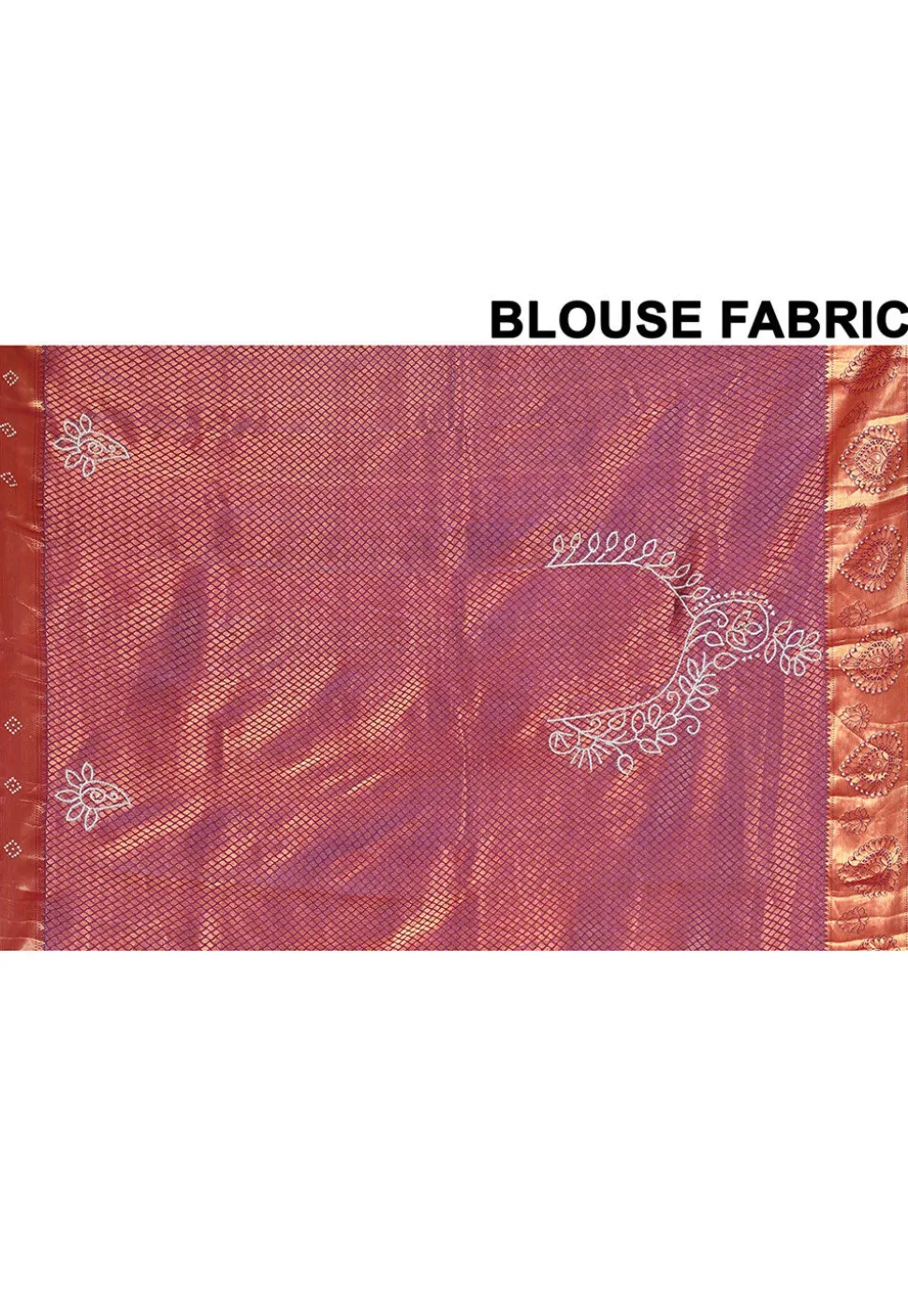 Pure Silk Kanchipuram Saree in Fuchsia