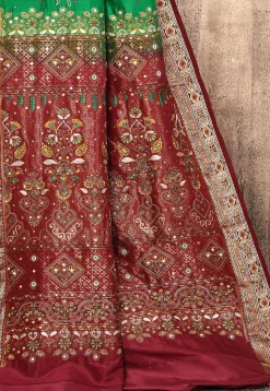 Pure Silk Kanchipuram Saree in Green