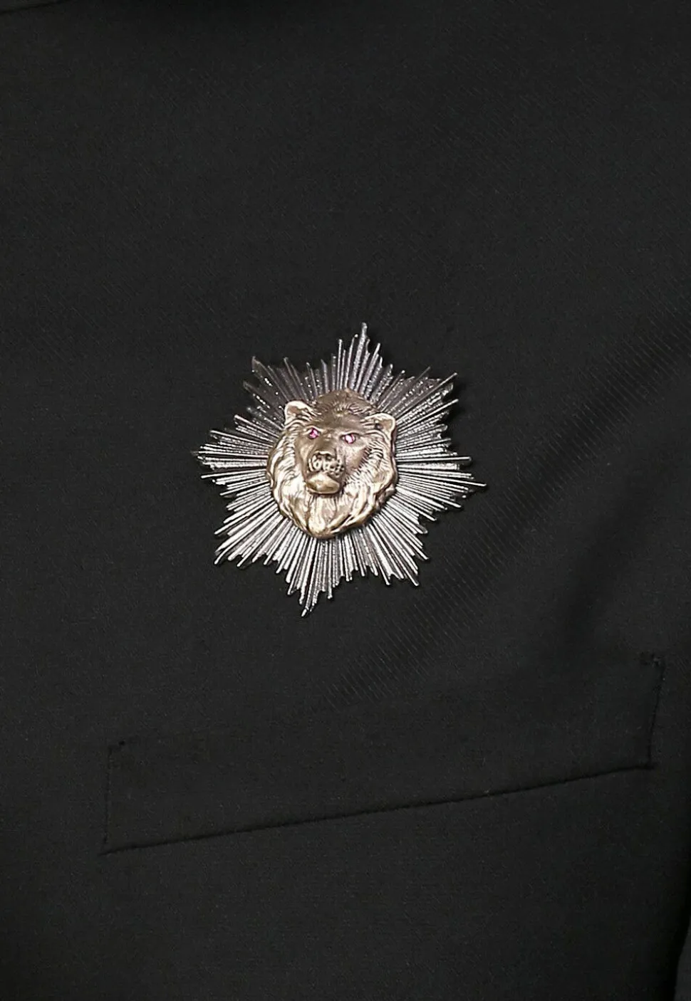 Royal Leader Metallic Brooch