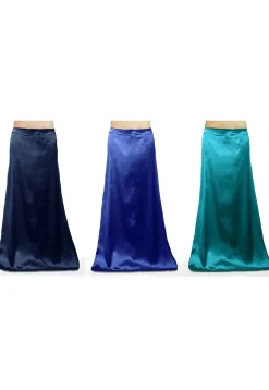 Satin Combo Sets in Petticoat