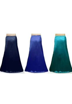 Satin Combo Sets in Petticoat