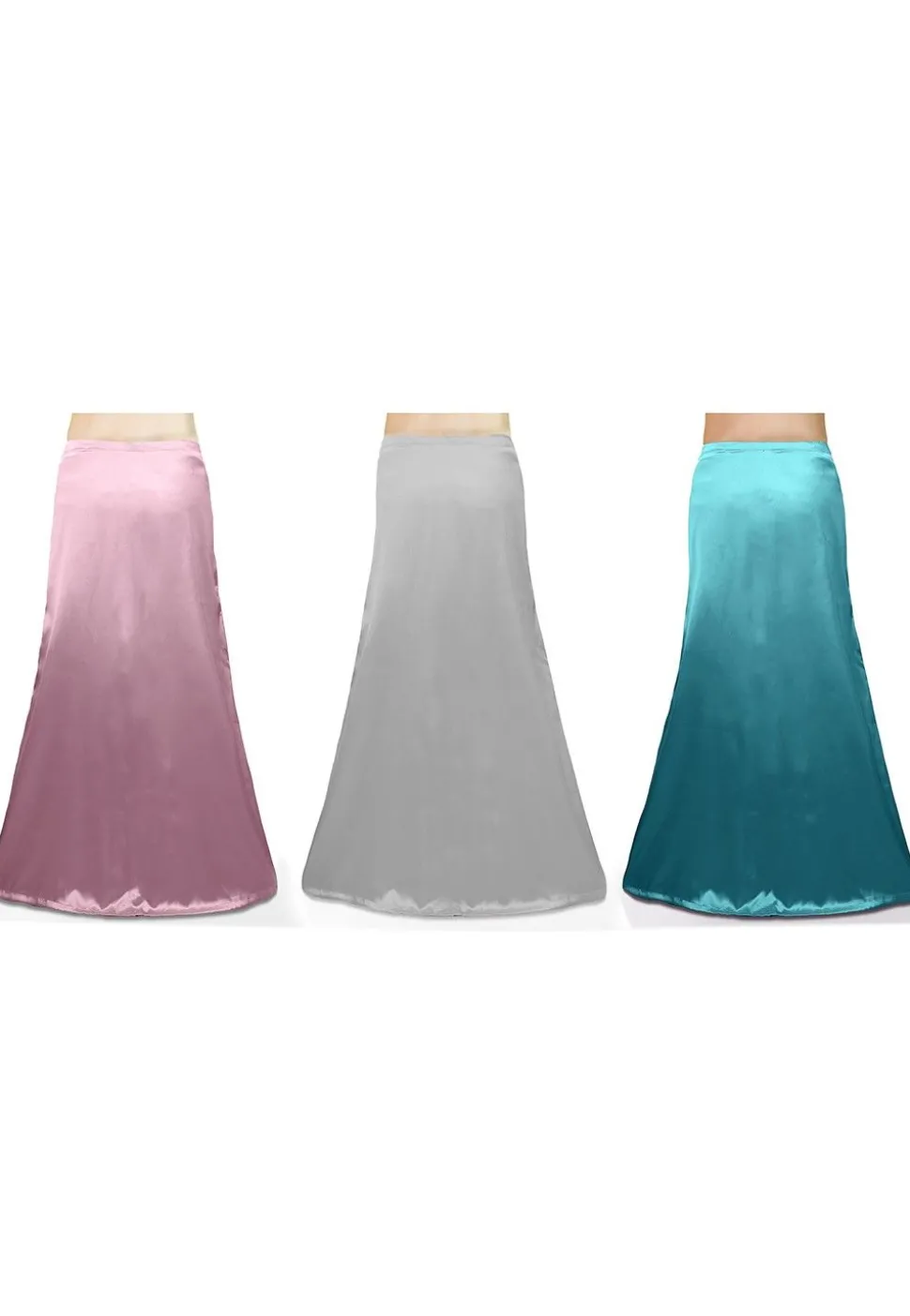 Satin Combo Sets in Petticoat