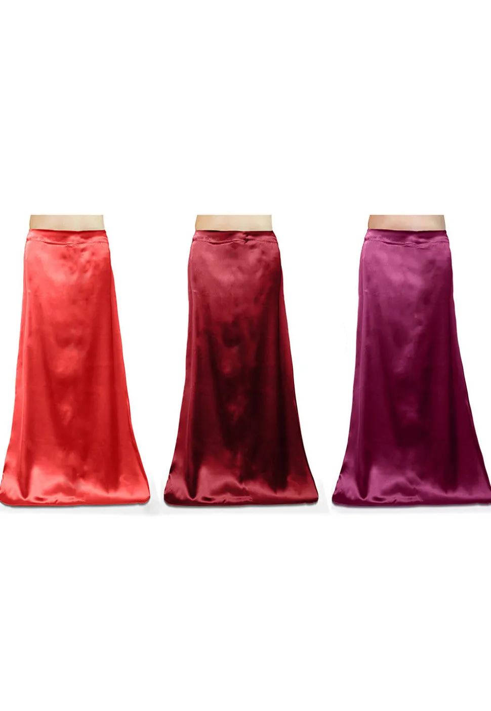 Satin Combo Sets in Petticoat