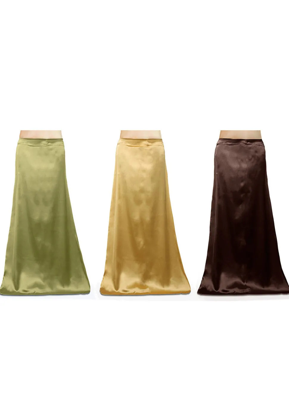 Satin Combo Sets in Petticoat