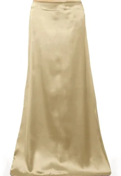 Satin Petticoat in Beige