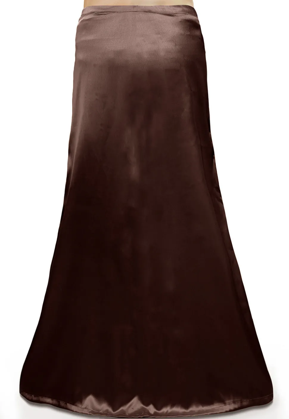 Satin Petticoat in Dark Brown