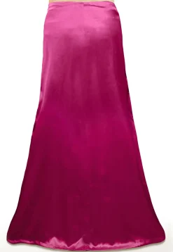 Satin Petticoat in Fuchsia