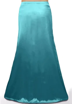 Satin Petticoat in Turquoise