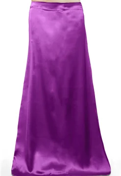 Satin Petticoat in Violet