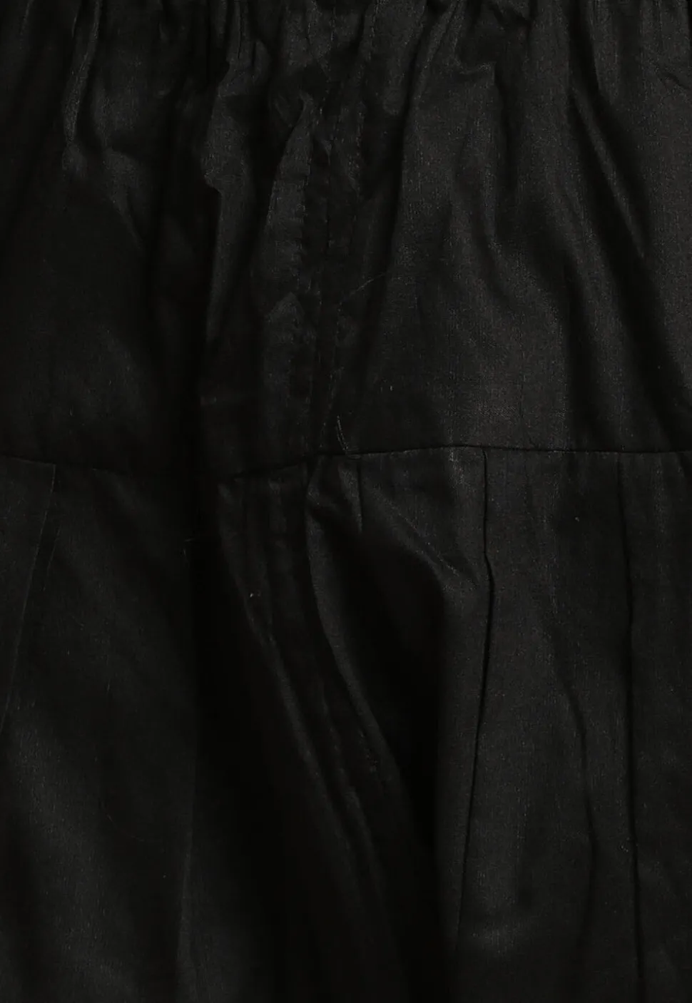 Solid Color Cotton Pathani Suit in Navy Blue