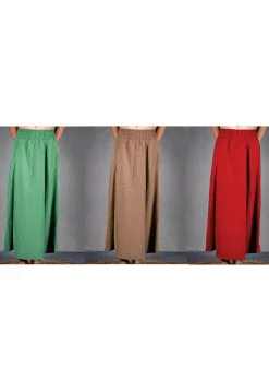 Solid Color Cotton Petticoat Combo Set in Multicolor