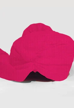 Solid Color Pure Kota Silk Unisex Turban in Fuchsia