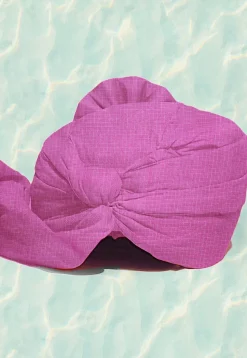 Solid Color Pure Kota Silk Kids Turban in Pink