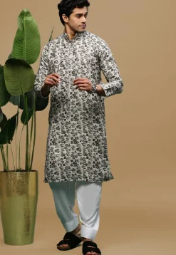 Solid Color Rayon Salwar in White