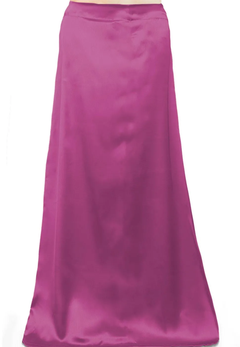 Solid Color Satin Petticoat in Light Purple