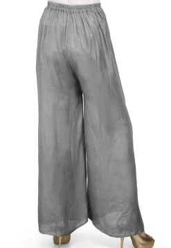 Solid Color Shantoon Palazzo in Grey