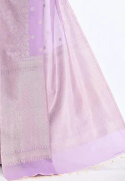 South Indian Sico Saree in Purple
